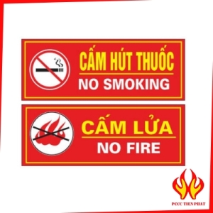 BẢNG CẤM LỬA CẤM THUỐC BẢNG CẤM LỬA CẤM THUỐC