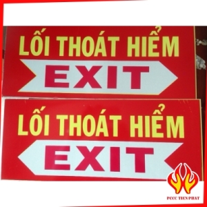 Bảng hướng dẫn lối thoát hiểm Exit Bảng hướng dẫn lối thoát hiểm Exit