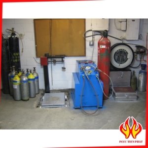 BƠM GAS BÌNH CHỮA CHÁY