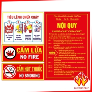 NỘI QUY TIÊU LỆNH CHỮA CHÁY NỘI QUY TIÊU LỆNH CHỮA CHÁY