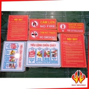 NỘI QUY TIÊU LỆNH PCCC NỘI QUY TIÊU LỆNH PCCC